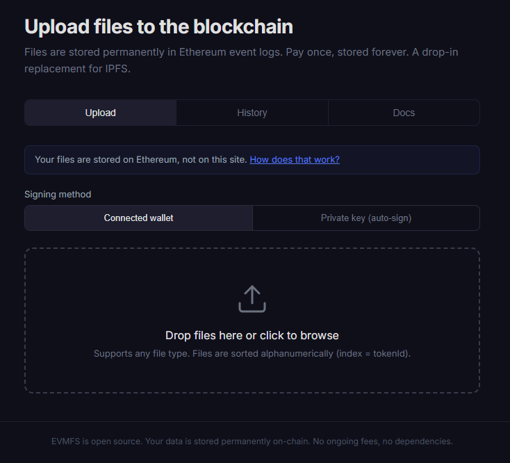 evmfs.xyz screenshot